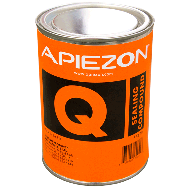 Apiezon Q Compound Soft Vacuum Sealing, Softening Point 45°C, 1x10-4 Torr at 20°C, Wax,