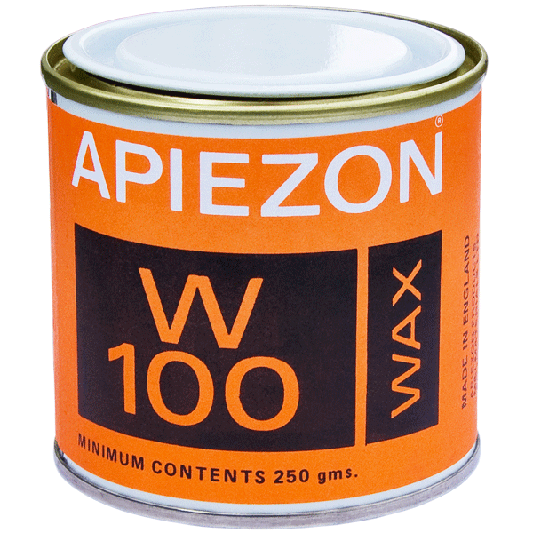 Apiezon Wax W100 Softer Hard Vacuum Sealing, Softening Point 55°C, 5x10-9 Torr at 20°C, Wax, 250g